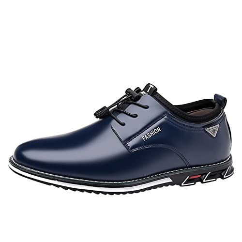 Business Schuhe Herren Leder, Anzugschuhe Herren Oxford Derby Schuhe Brogues Lederschuhe Hochzeitsschuhe...