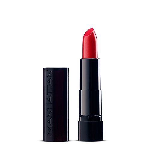 Manhattan All In One Lippenstift, Schimmernder Lipstick für langanhaltenden Glanz & intensive Farbe, Farbe Tender Tulip...