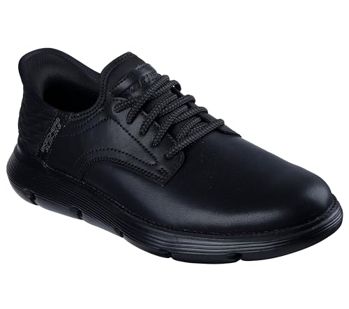 Skechers Herren Brogues, Schwarz, 45 EU